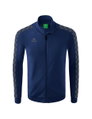 Erima Sportjacke Essential Team Tracktop - bequem, Rippbündchen, Seitentaschen - navyblau/grau Herren